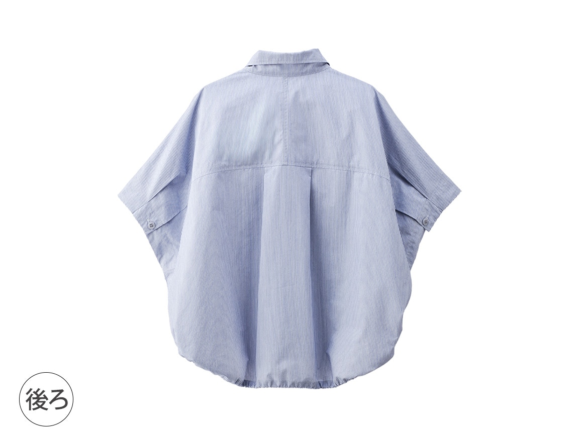 【先行】遮熱UVカットのゆったりジャケット 【先行】遮熱UVカットのゆったりジャケット