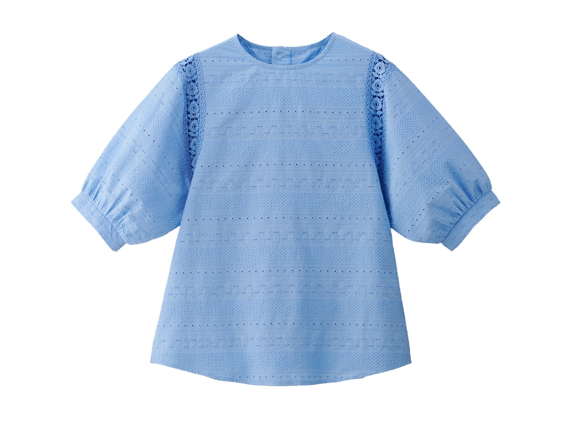 【先行】総レースつかいTブラウス 【先行】総レースつかいTブラウス