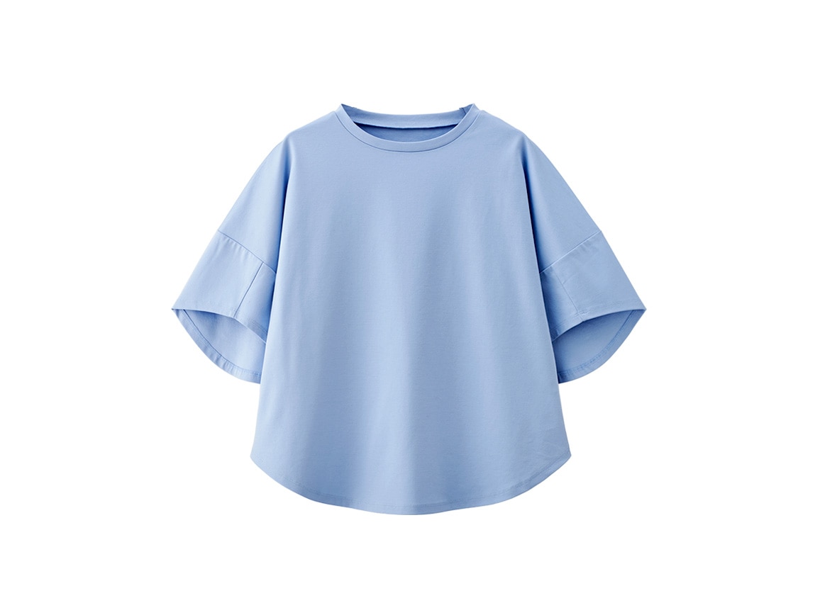 【先行】フレアスリーブデザインプルオーバー 【先行】フレアスリーブデザインプルオーバー