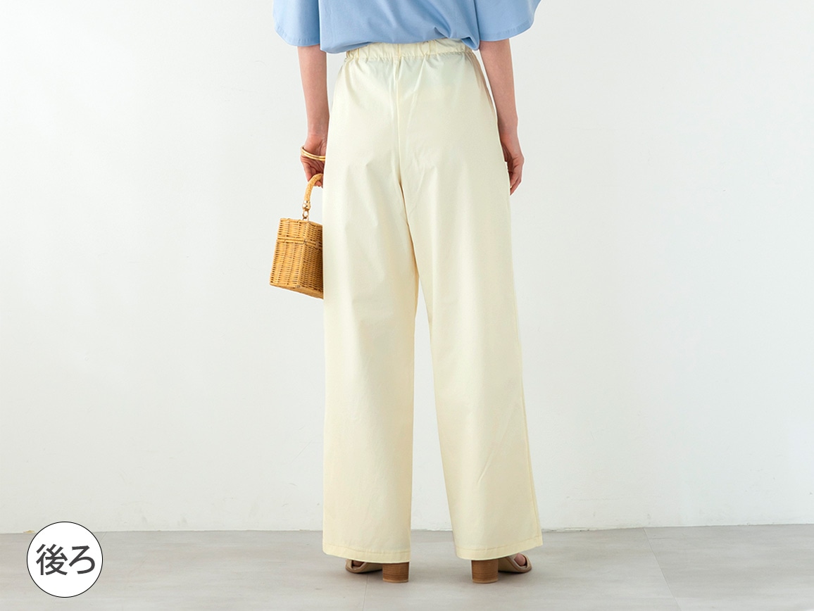 【先行】接触冷感セミワイドパンツ 【先行】接触冷感セミワイドパンツ