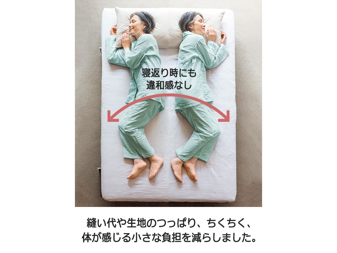 播州織 なめらか二重ガーゼパジャマ 播州織 なめらか二重ガーゼパジャマ