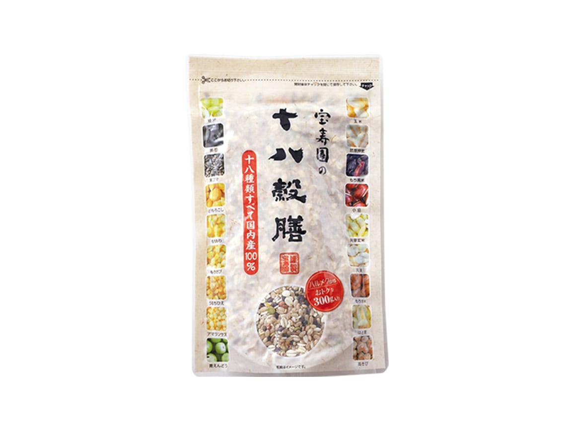 宝寿園」十八穀膳（3袋）電子レンジ専用小鍋付き: ｜ カタログ