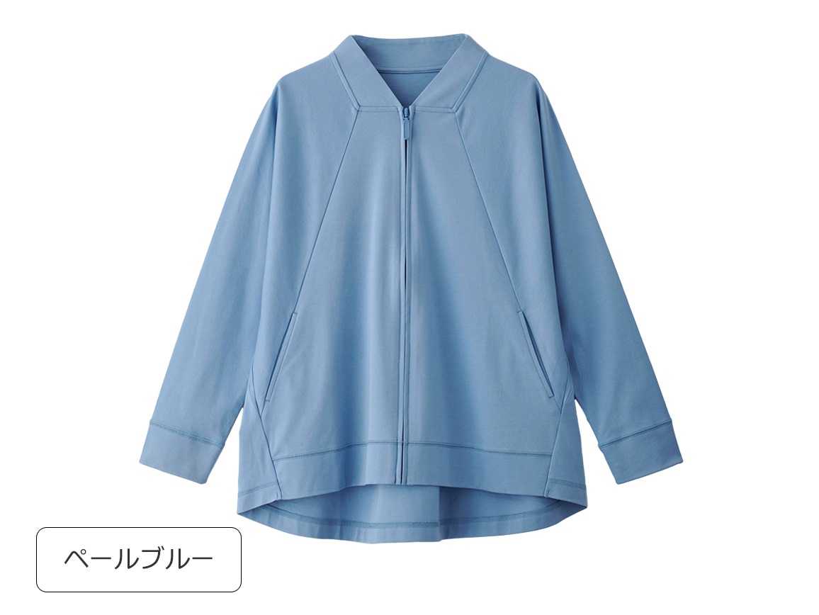 ゆったりコットンブルゾン ゆったりコットンブルゾン