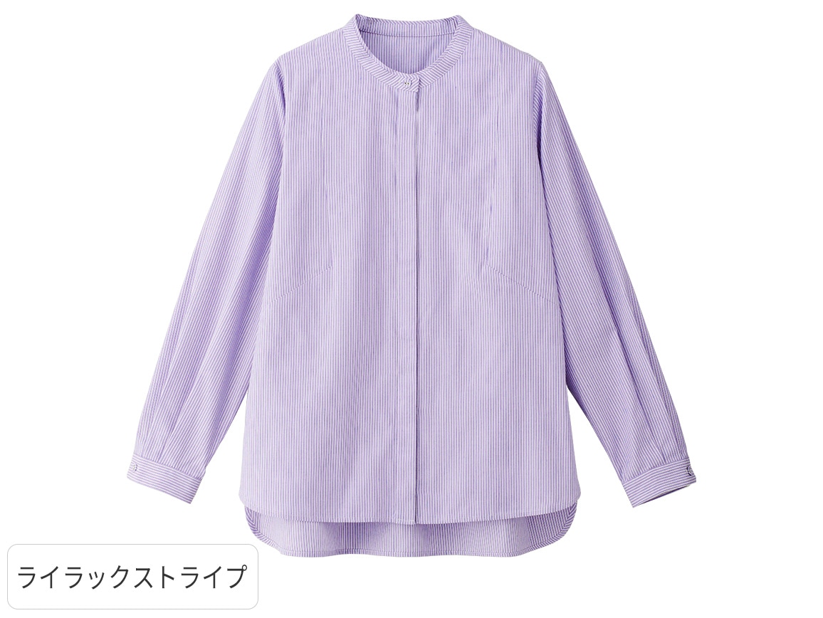 バンドカラーシャツ バンドカラーシャツ