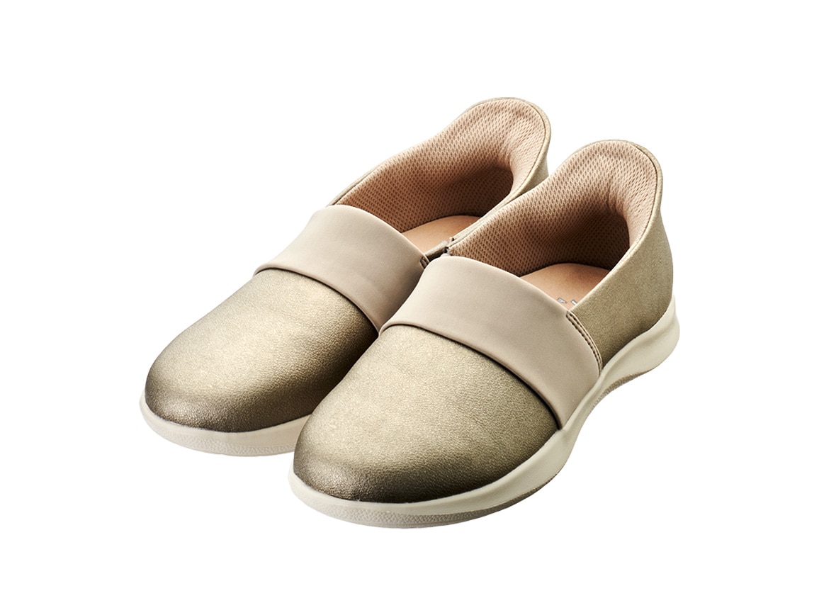 ハルメク たったまま履けるスリッポン ハルメク たったまま履けるスリッポン