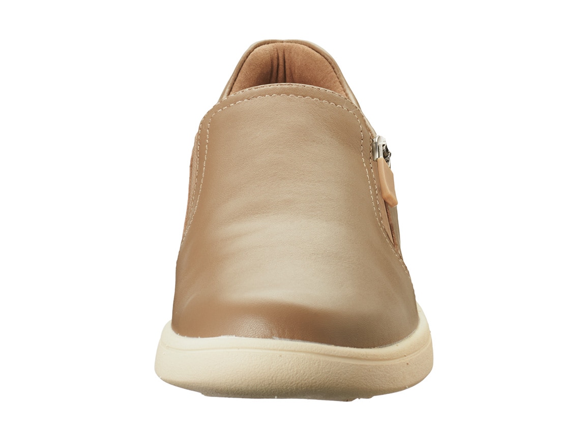 ハルメク シープレザーはっ水スリッポン ハルメク シープレザーはっ水スリッポン