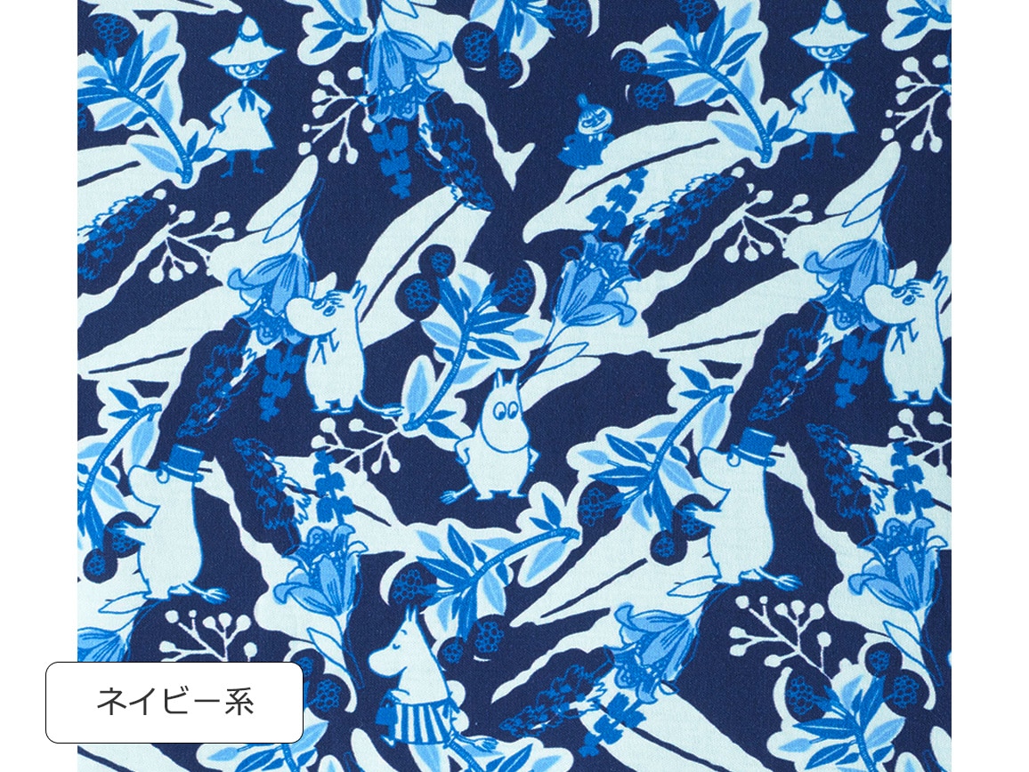 ムーミン プリントピンタックプルオーバー ムーミン プリントピンタックプルオーバー