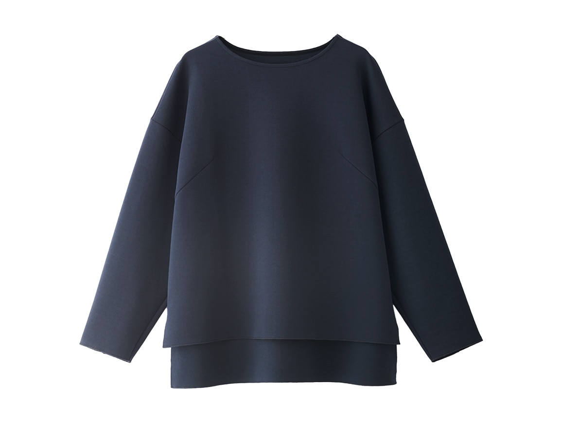 綿混つや見えプルオーバー 綿混つや見えプルオーバー