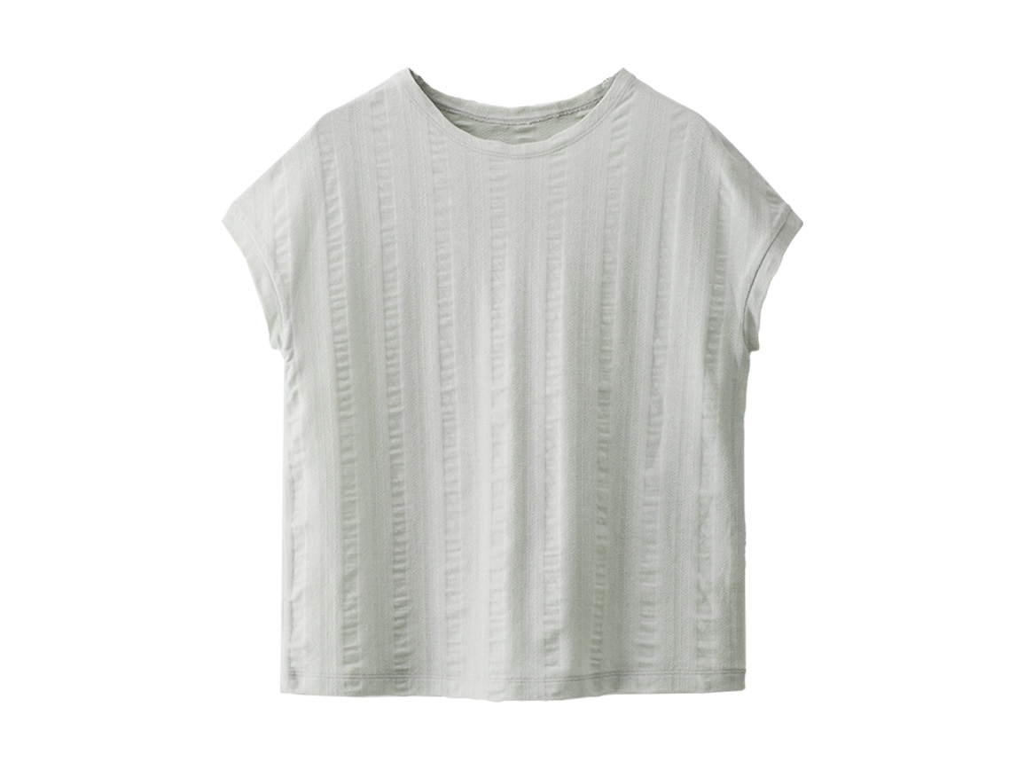 尾州ジャカード インナー×カーデセット 尾州ジャカード インナー×カーデセット