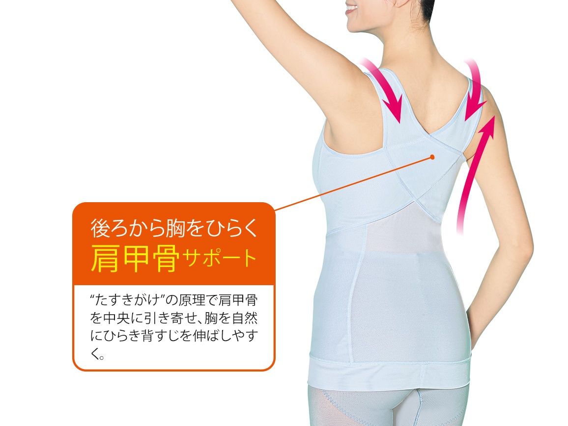 ハルメク 健康サポート・体幹&姿勢シェイパー(涼やかメッシュ) ハルメク 健康サポート・体幹&姿勢シェイパー(涼やかメッシュ)