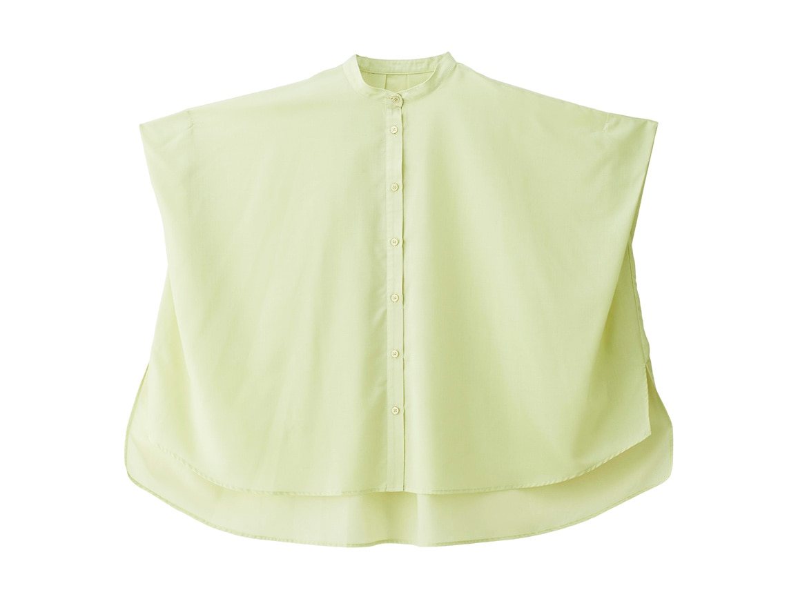 ミスキョウコ・折り返しタック袖ふんわりブラウス ミスキョウコ・折り返しタック袖ふんわりブラウス