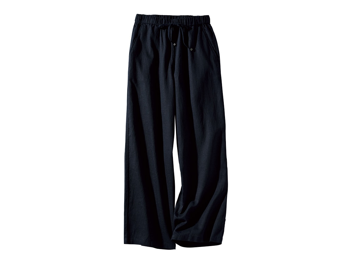 テンセル(TM)繊維×綿麻ドロストイージーパンツ テンセル(TM)繊維×綿麻ドロストイージーパンツ