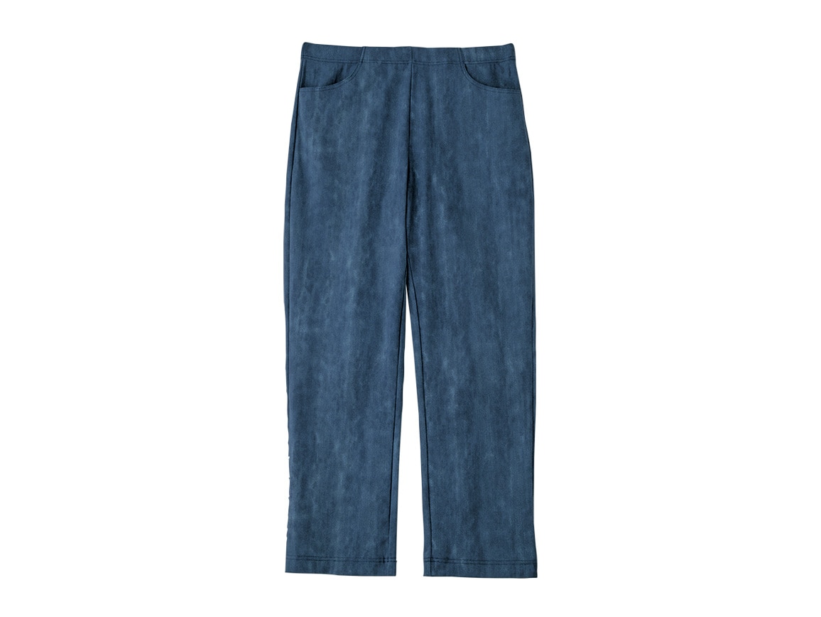 ハルメク 動きやすいハイテンションパンツ(デニム) ハルメク 動きやすいハイテンションパンツ(デニム)