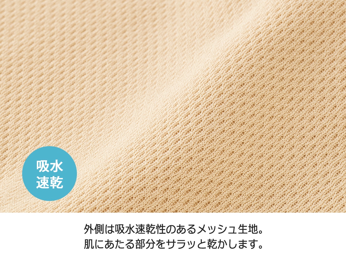 バストの汗取りパッド(サラッと吸水速乾)3枚組 バストの汗取りパッド(サラッと吸水速乾)3枚組