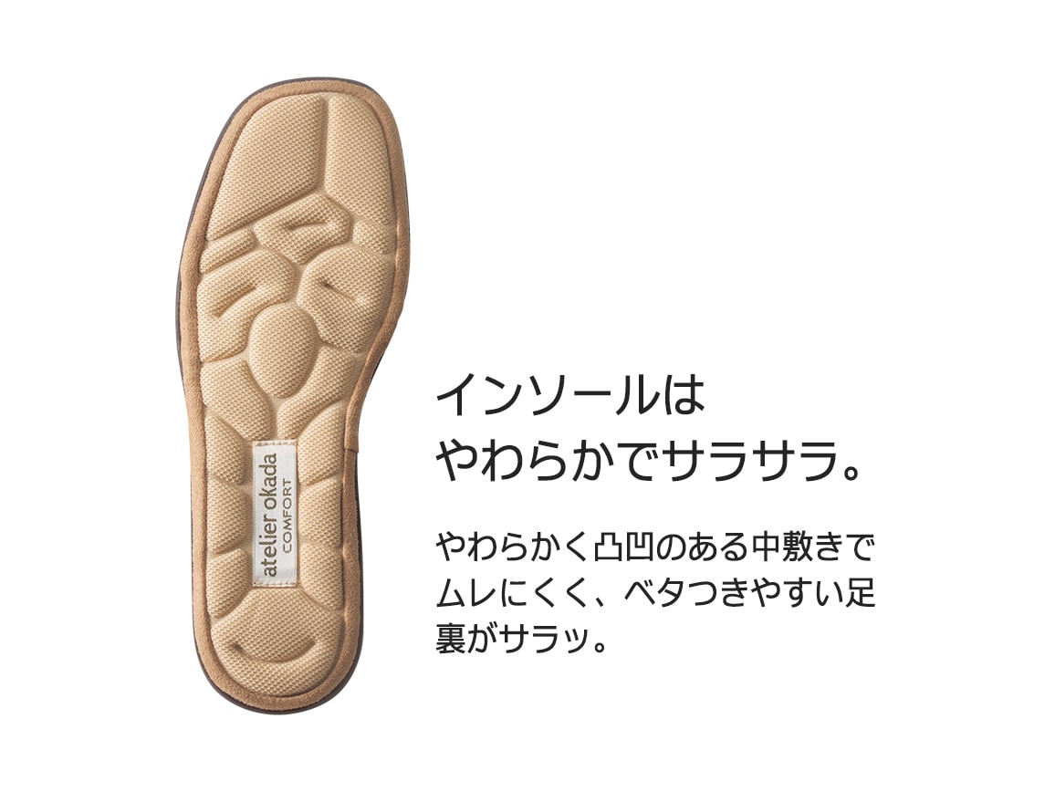 あとりえOKADA 4E軽量フィットサンダル あとりえOKADA 4E軽量フィットサンダル
