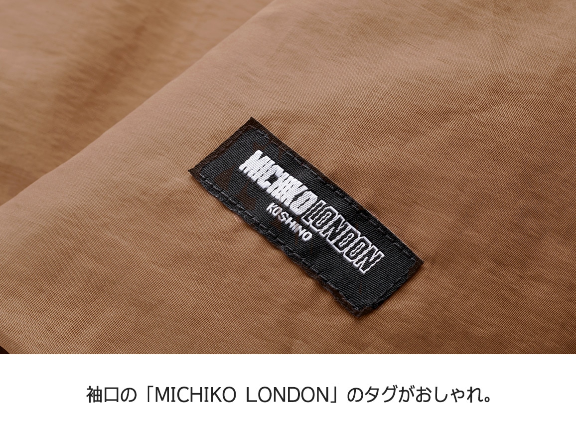 ミチコ ロンドン コシノ・中綿リバーシブルジャケット ミチコ ロンドン コシノ・中綿リバーシブルジャケット