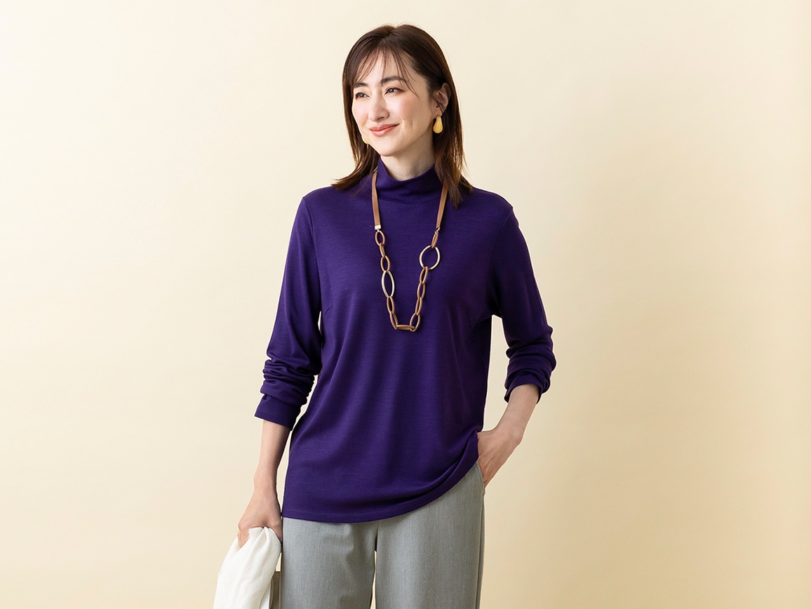 グランディッチウールプルオーバー(タートルネック) グランディッチウールプルオーバー(タートルネック)