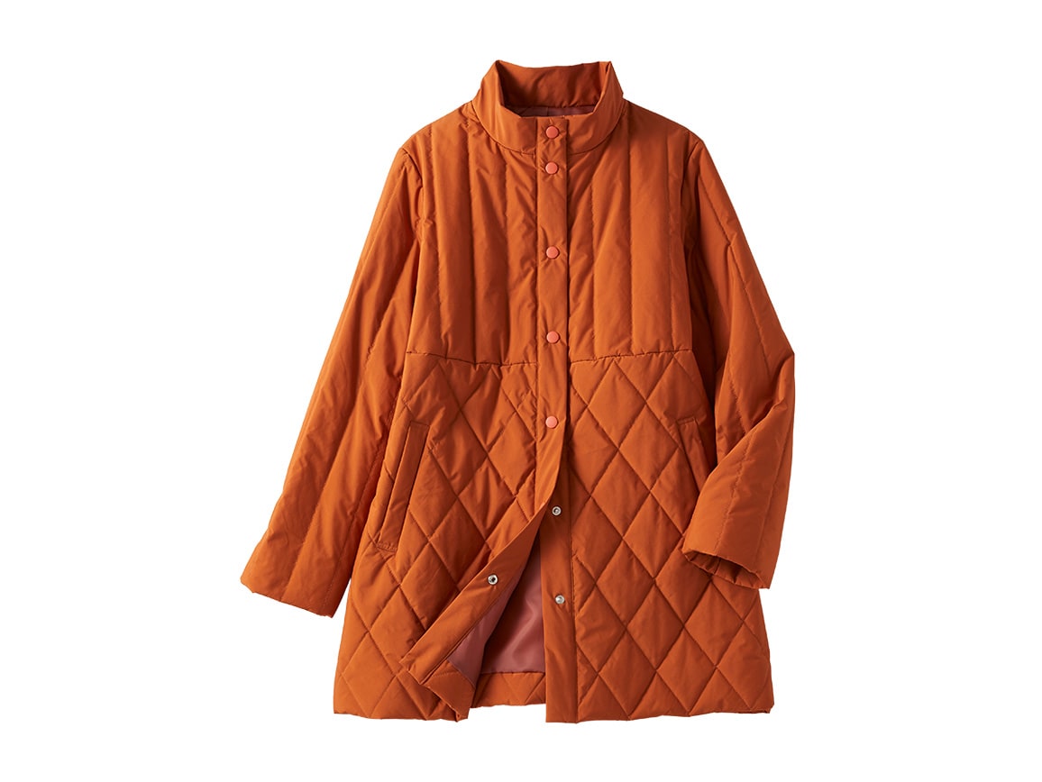 軽やかキルティングハーフコート【広告商品】 軽やかキルティングハーフコート【広告商品】