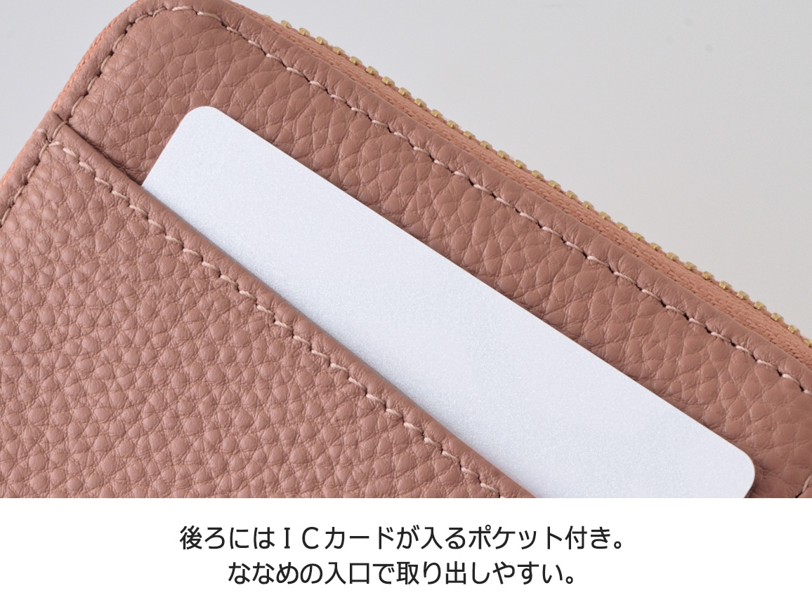 ガバッと開く!小銭が見やすい牛革コンパクト財布 ガバッと開く!小銭が見やすい牛革コンパクト財布