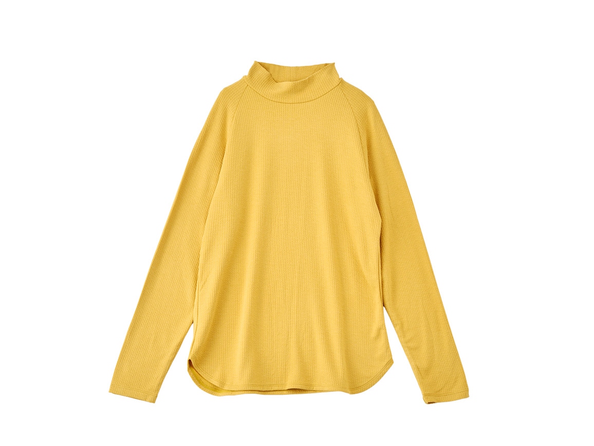 ハルメク 動けるあたたか ジャカードプルオーバー ハルメク 動けるあたたか ジャカードプルオーバー