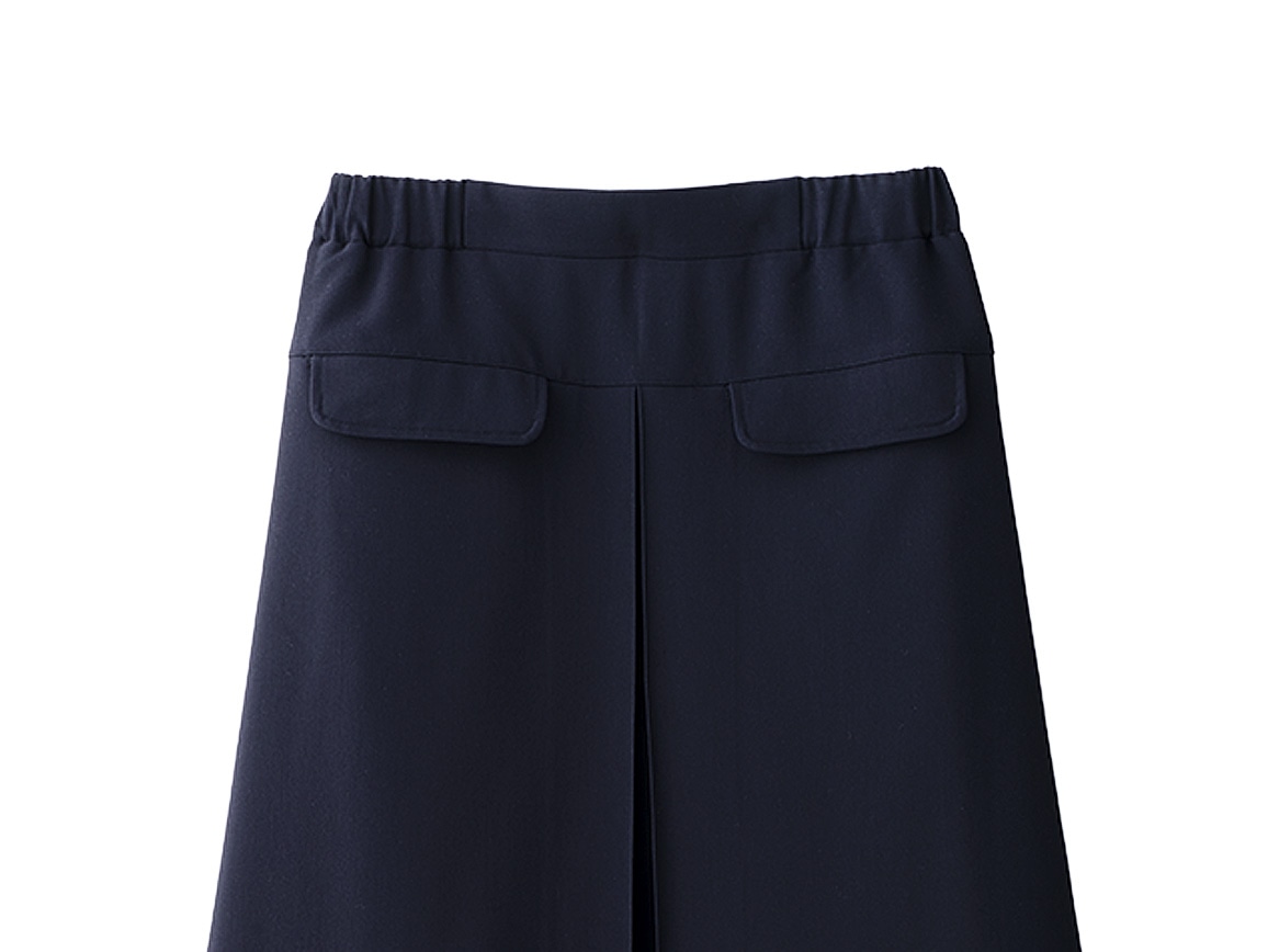 ポケットデザイン台形スカート ポケットデザイン台形スカート