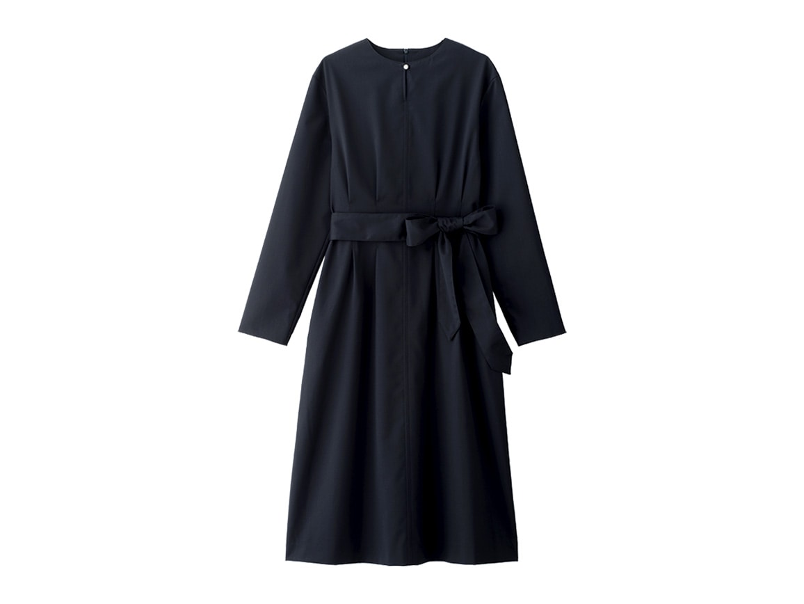 【先行】ウエストタックワンピース 【先行】ウエストタックワンピース