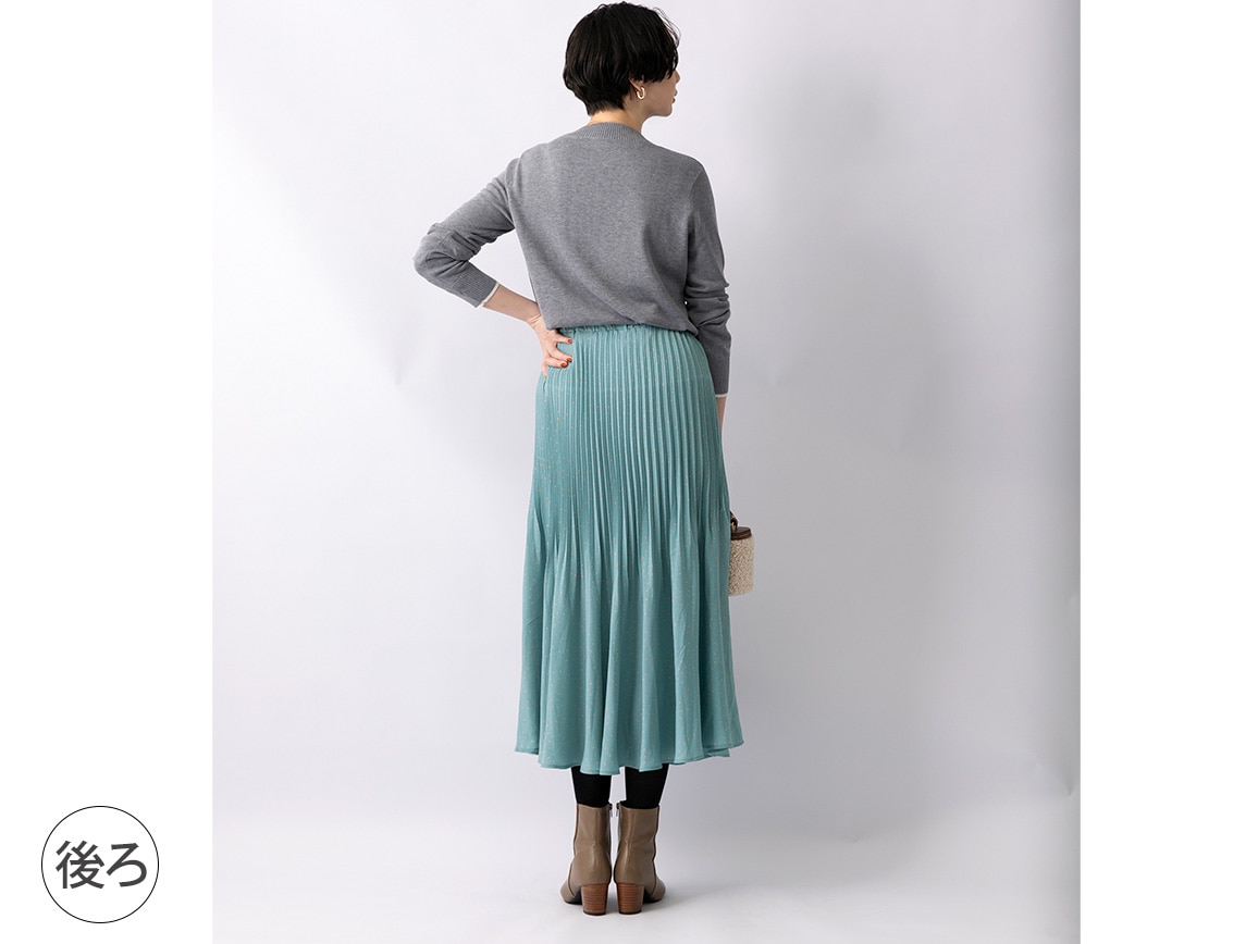 【先行】アコーディオンプリーツスカート 【先行】アコーディオンプリーツスカート