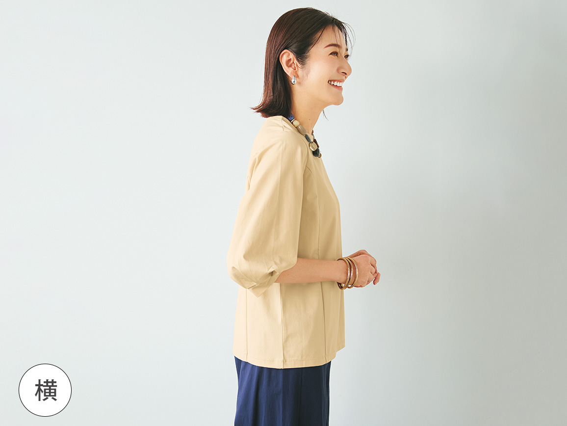 オーガニックコットンプルオーバー(パフスリーブ) オーガニックコットンプルオーバー(パフスリーブ)