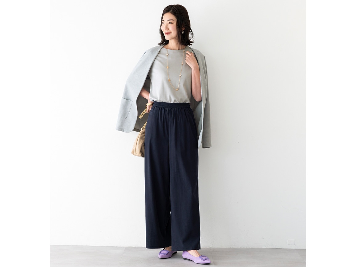 【先行】ドレープワイドパンツ 【先行】ドレープワイドパンツ