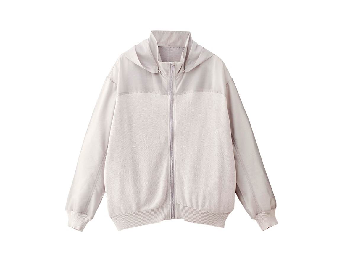 【先行】UVカットドッキングフードブルゾン 【先行】UVカットドッキングフードブルゾン