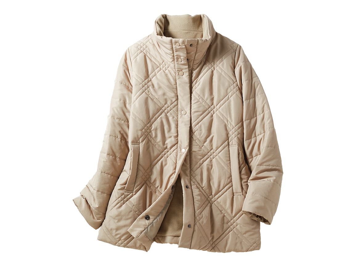 幾何柄キルティングジャケット 幾何柄キルティングジャケット