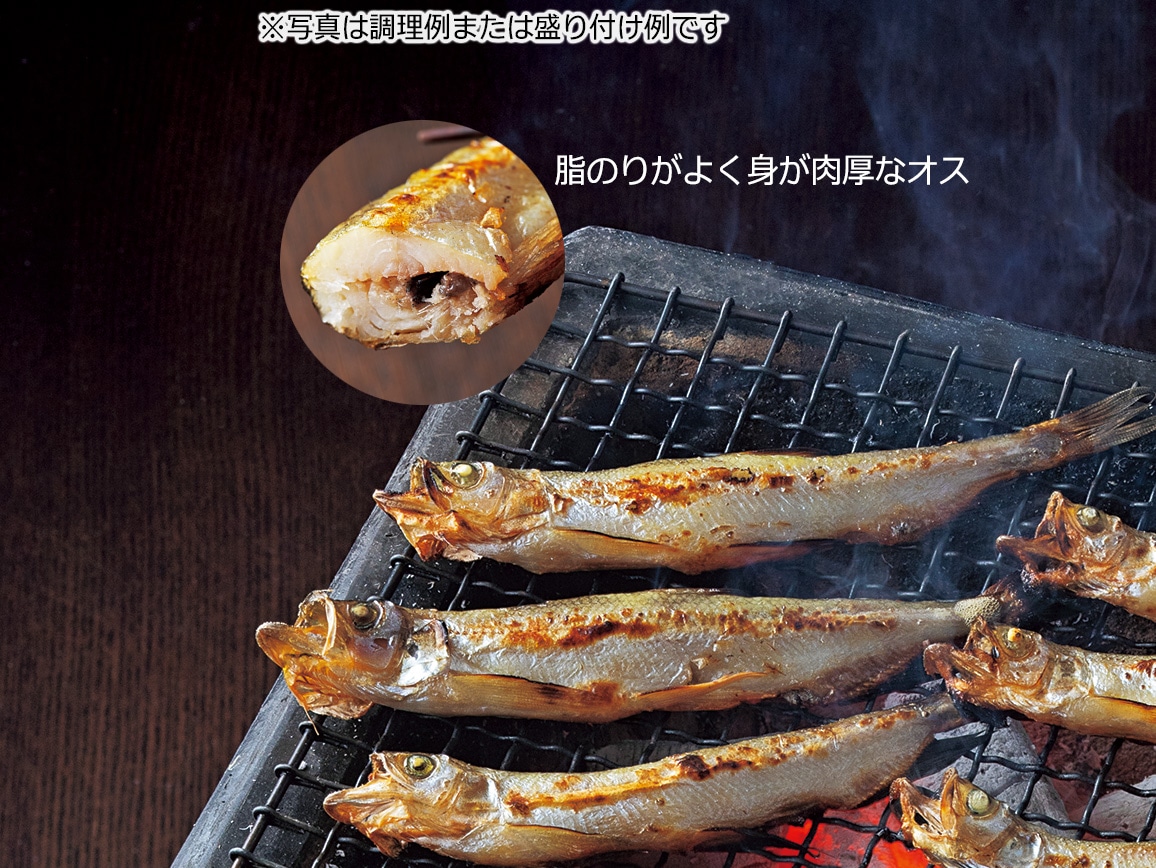 北海道広尾町産 本ししゃも オス・メス食べ比べセット(20尾) 北海道広尾町産 本ししゃも オス・メス食べ比べセット(20尾)