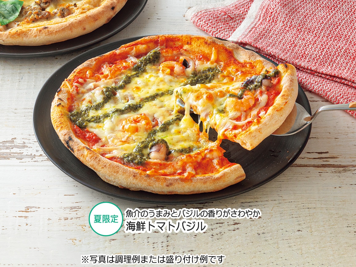 「PIZZAREVO」窯焼きピザ(夏) (5枚) 「PIZZAREVO」窯焼きピザ(夏) (5枚)