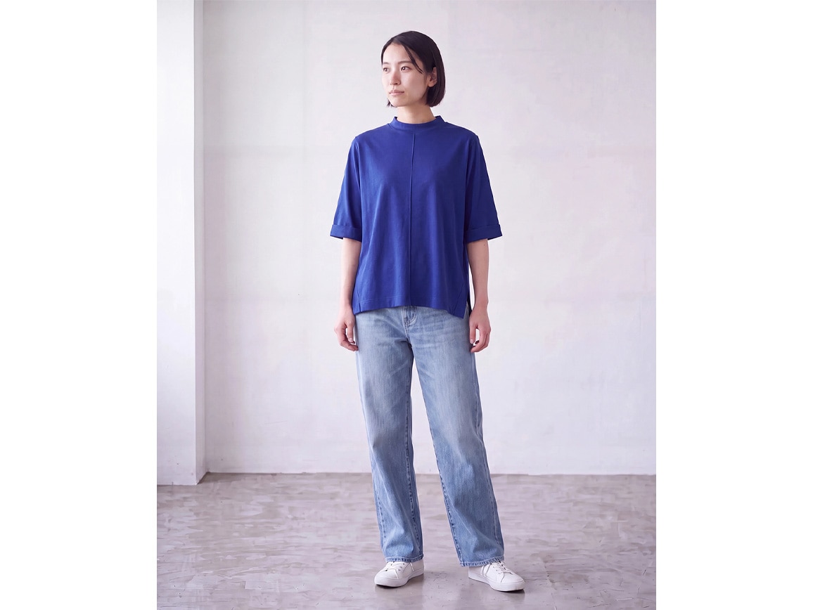 清潔続く、キレイを叶えるTシャツ(五分袖) 清潔続く、キレイを叶えるTシャツ(五分袖)