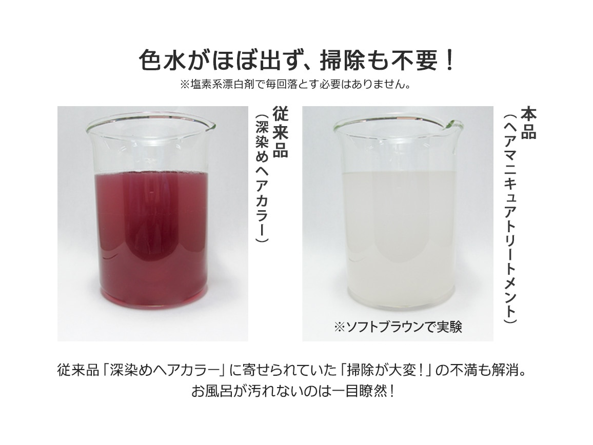 ハルメク ヘアマニキュアトリートメント(02_ソフトブラウン