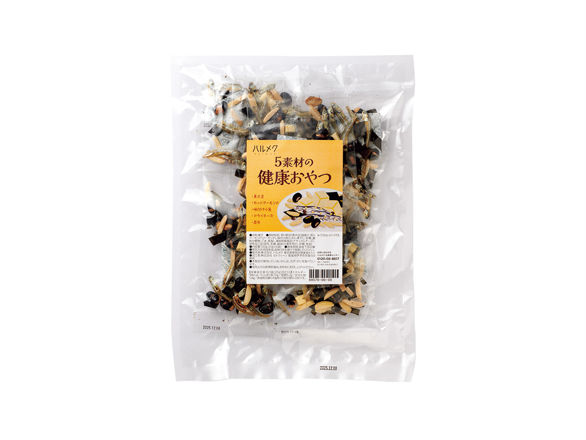 ハルメク 5素材の健康おやつ(24袋) ハルメク 5素材の健康おやつ(24袋)