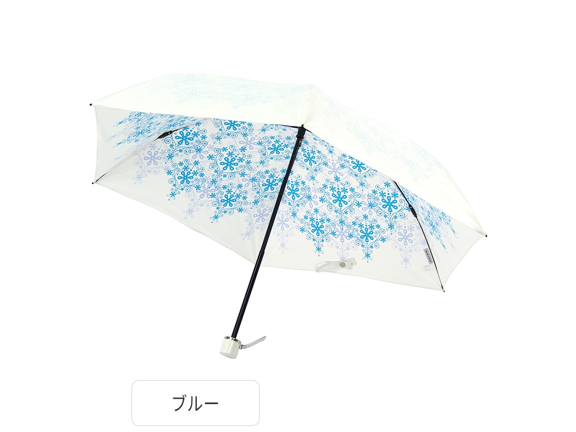 プレミアムホワイト 軽量晴雨兼用日傘(クリスタル柄) プレミアムホワイト 軽量晴雨兼用日傘(クリスタル柄)