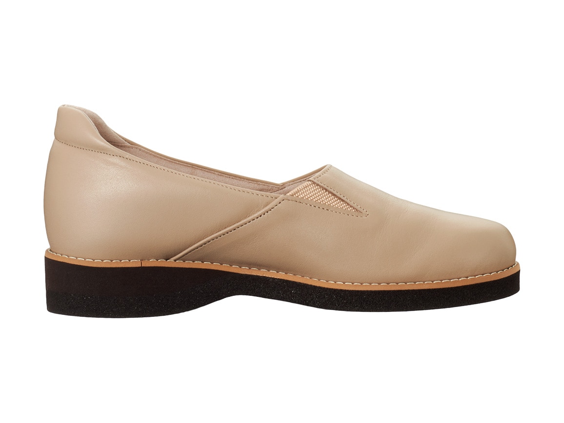 ハルメク 牛革シンプルスリッポン ハルメク 牛革シンプルスリッポン