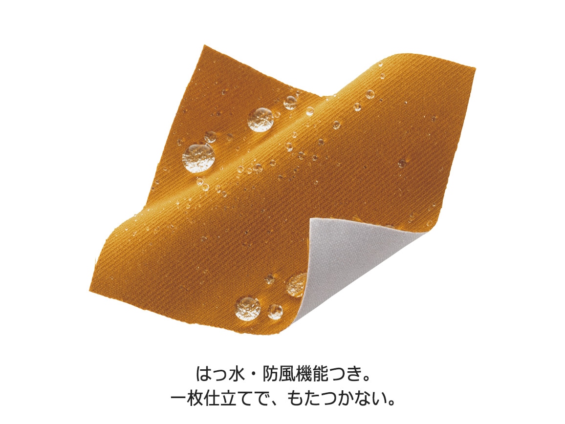 はっ水防風ジップハーフコート はっ水防風ジップハーフコート