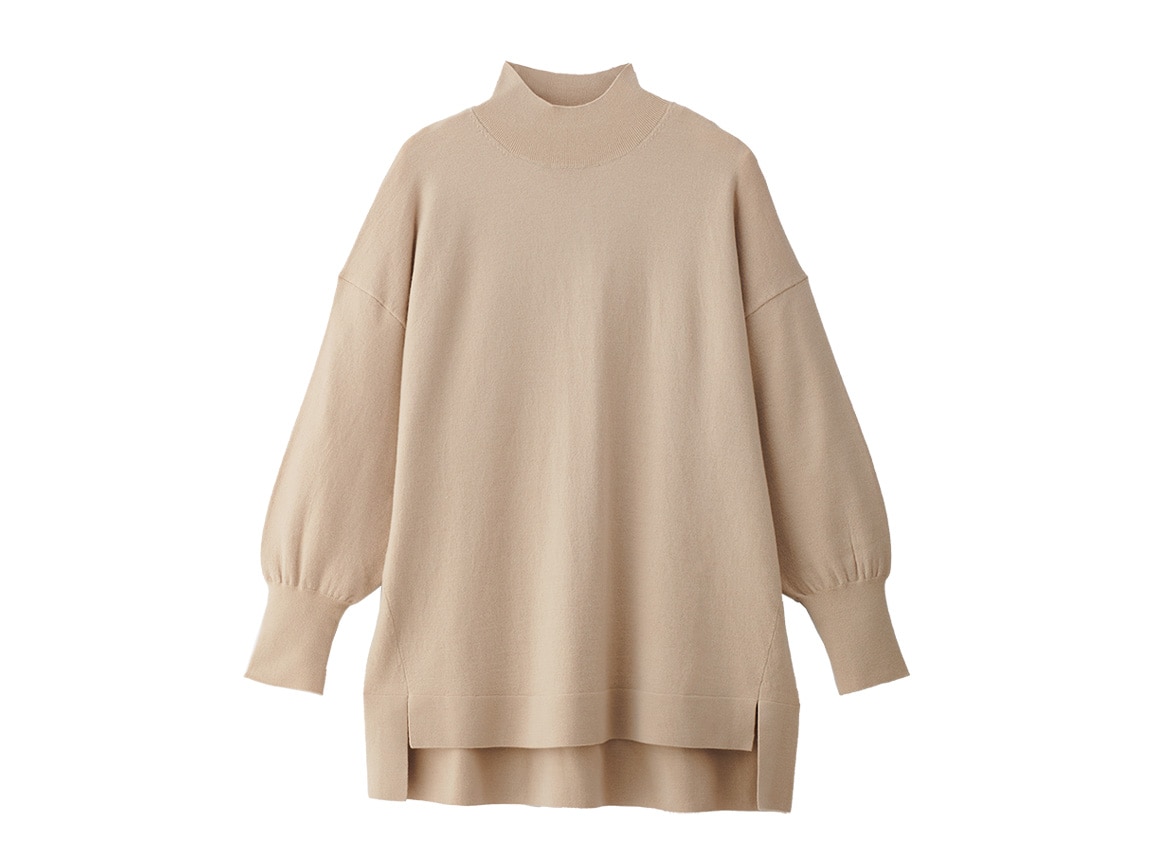 着回しニットチュニック 着回しニットチュニック