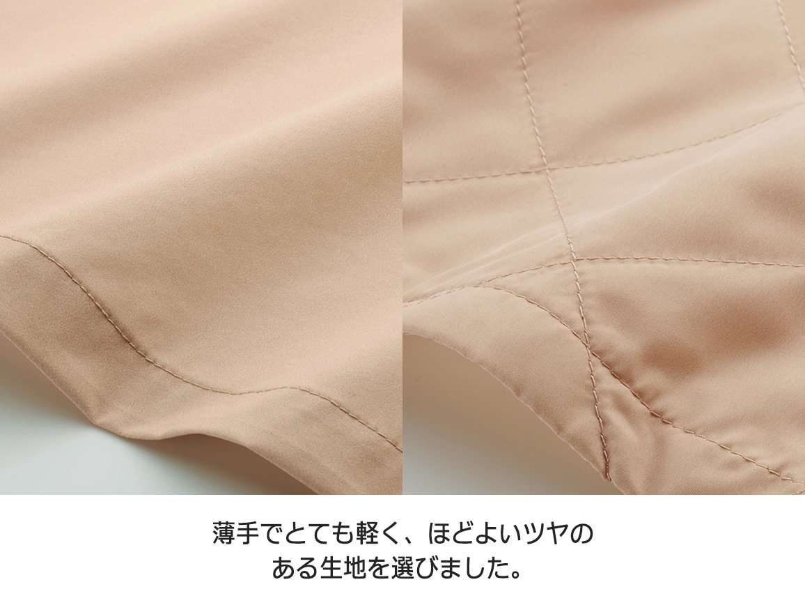 中綿ベストつきはっ水防風コート 中綿ベストつきはっ水防風コート