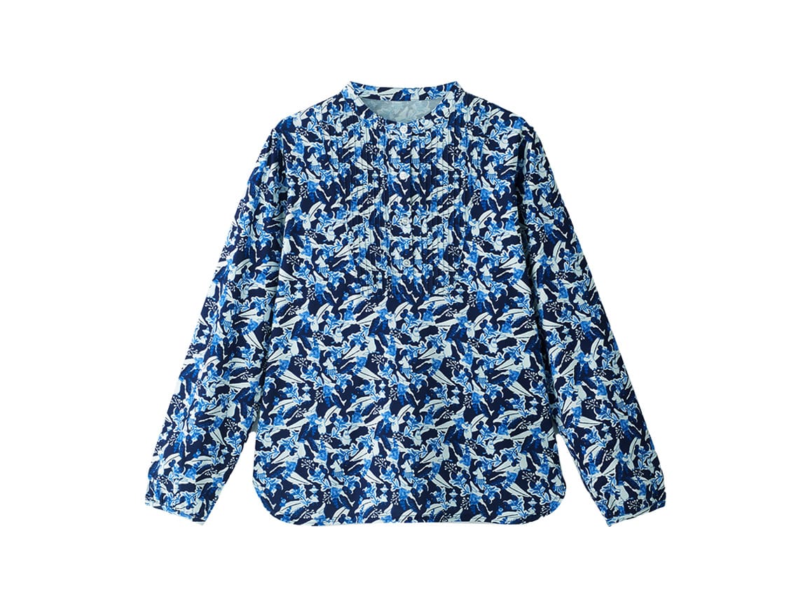 ムーミン プリントピンタックプルオーバー ムーミン プリントピンタックプルオーバー