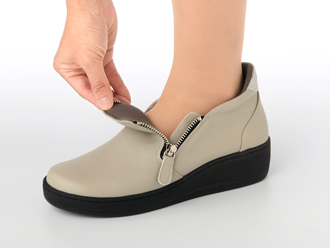 ミスキョウコ・ダブルファスナースニーカー ミスキョウコ・ダブルファスナースニーカー