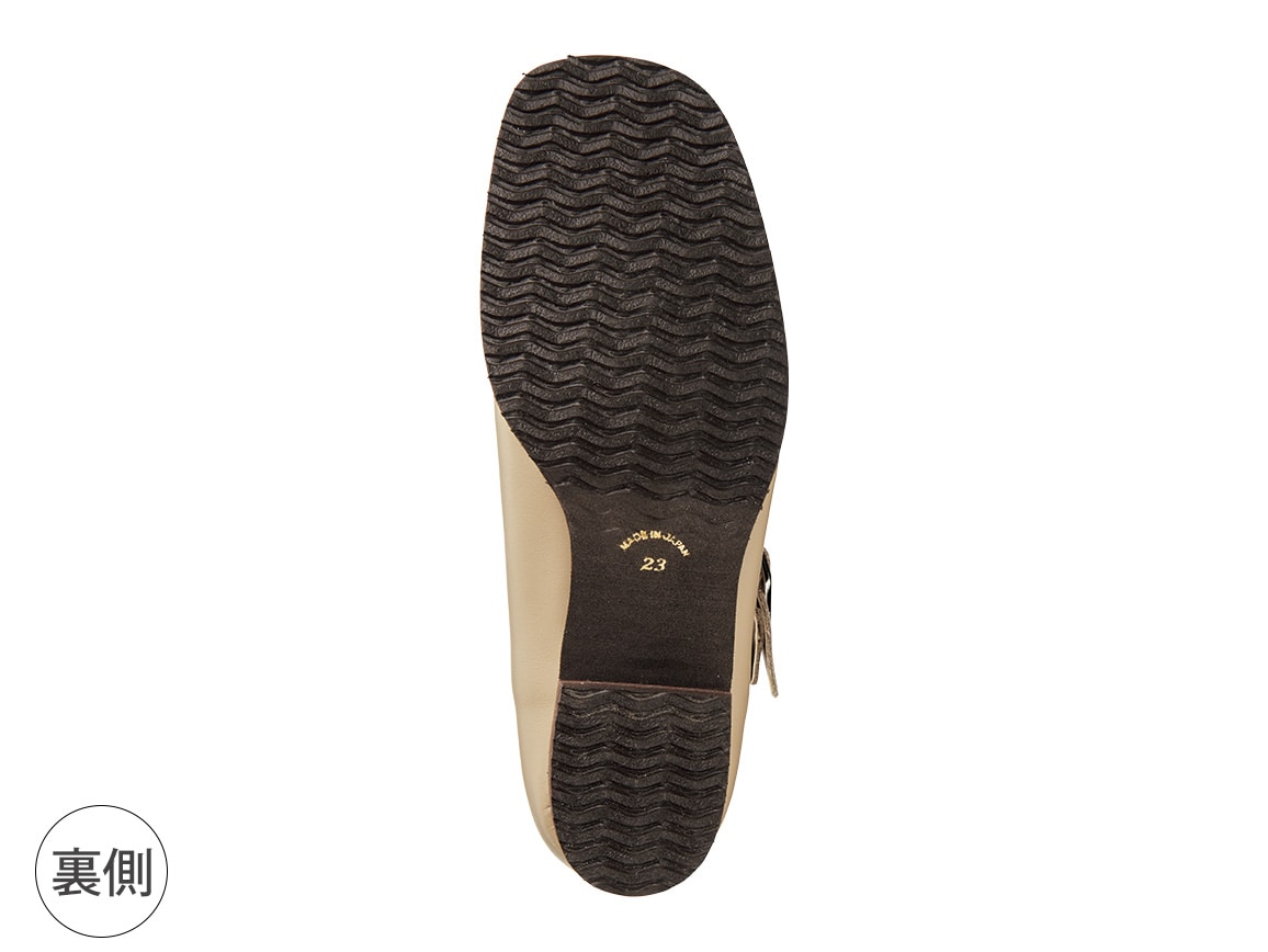 牛革ワンストラップシューズ 牛革ワンストラップシューズ