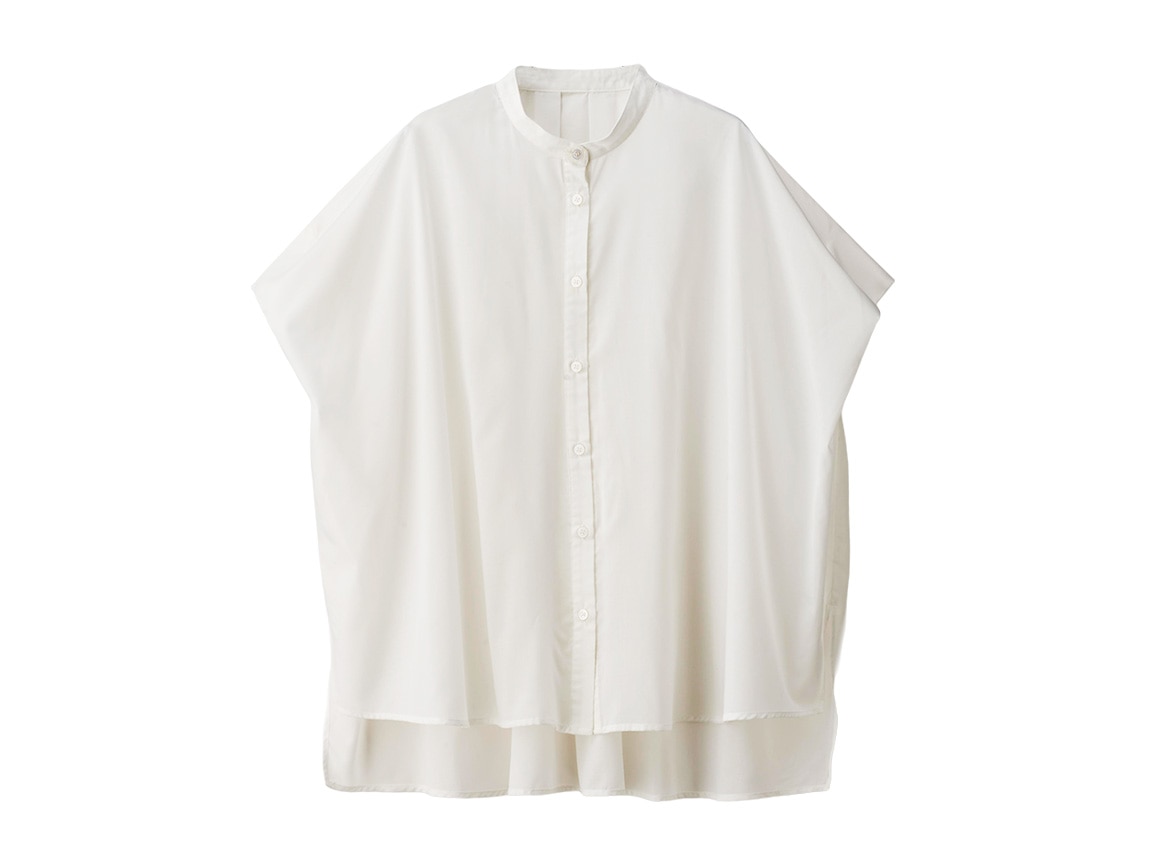 ミスキョウコ・折り返しタック袖ふんわりブラウス ミスキョウコ・折り返しタック袖ふんわりブラウス