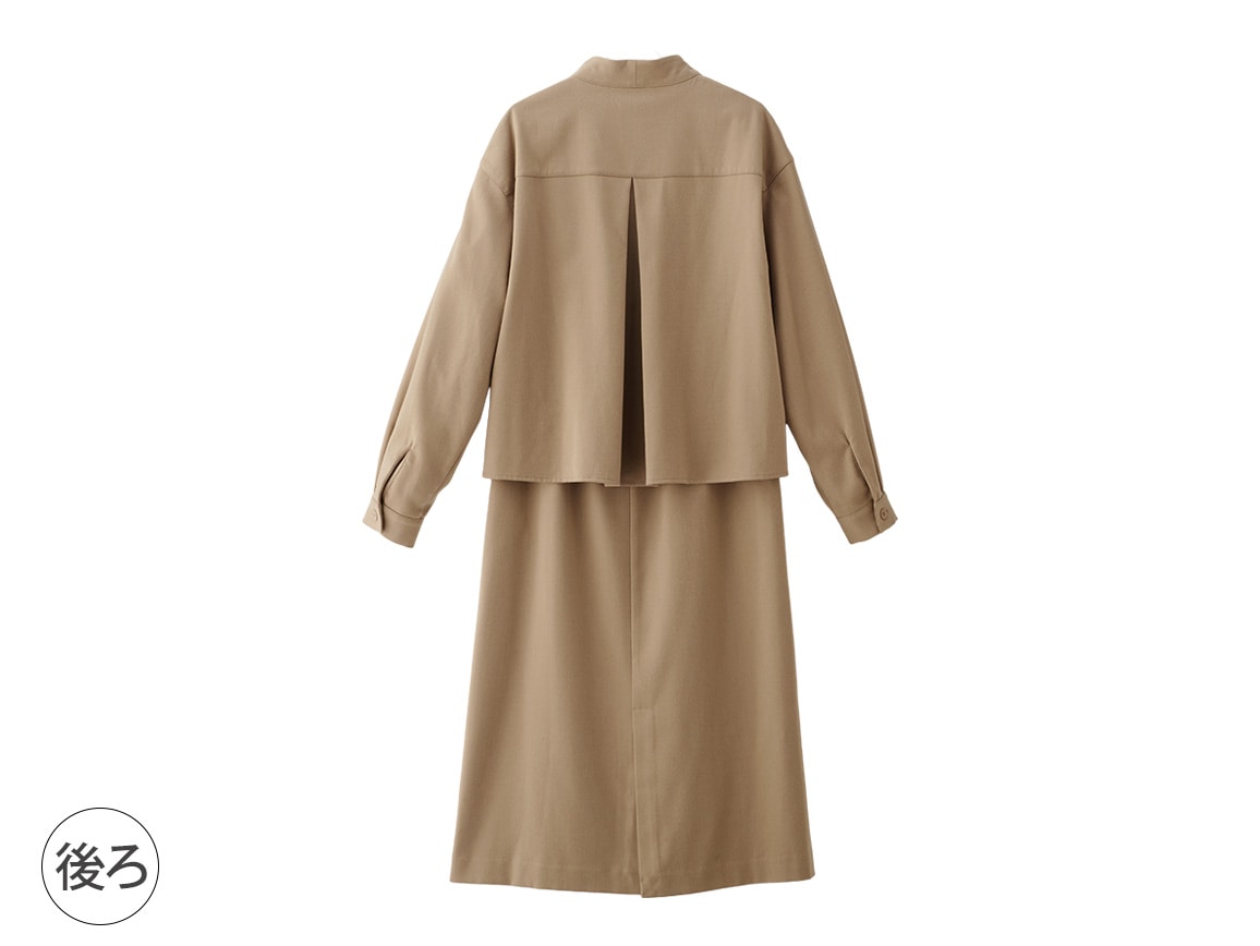 ワンピース見えセットアップ ワンピース見えセットアップ