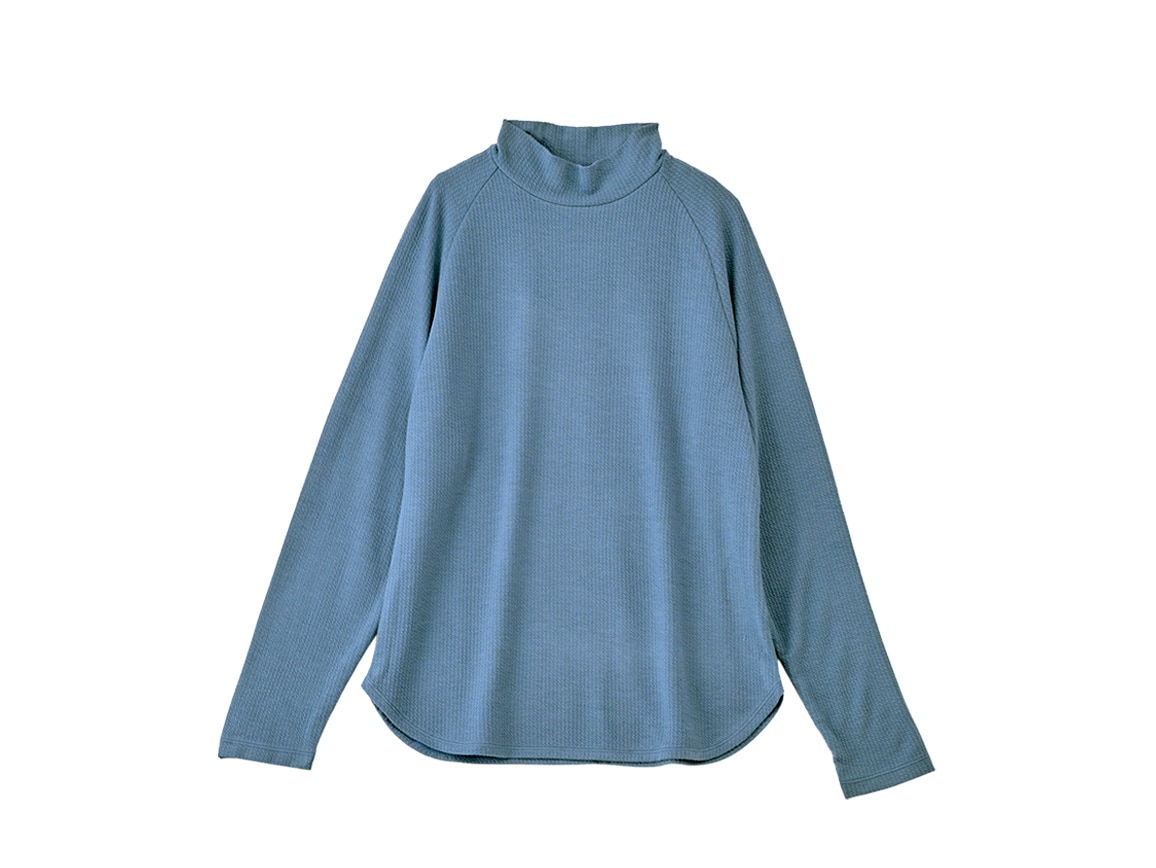 ハルメク 動けるあたたか ジャカードプルオーバー ハルメク 動けるあたたか ジャカードプルオーバー