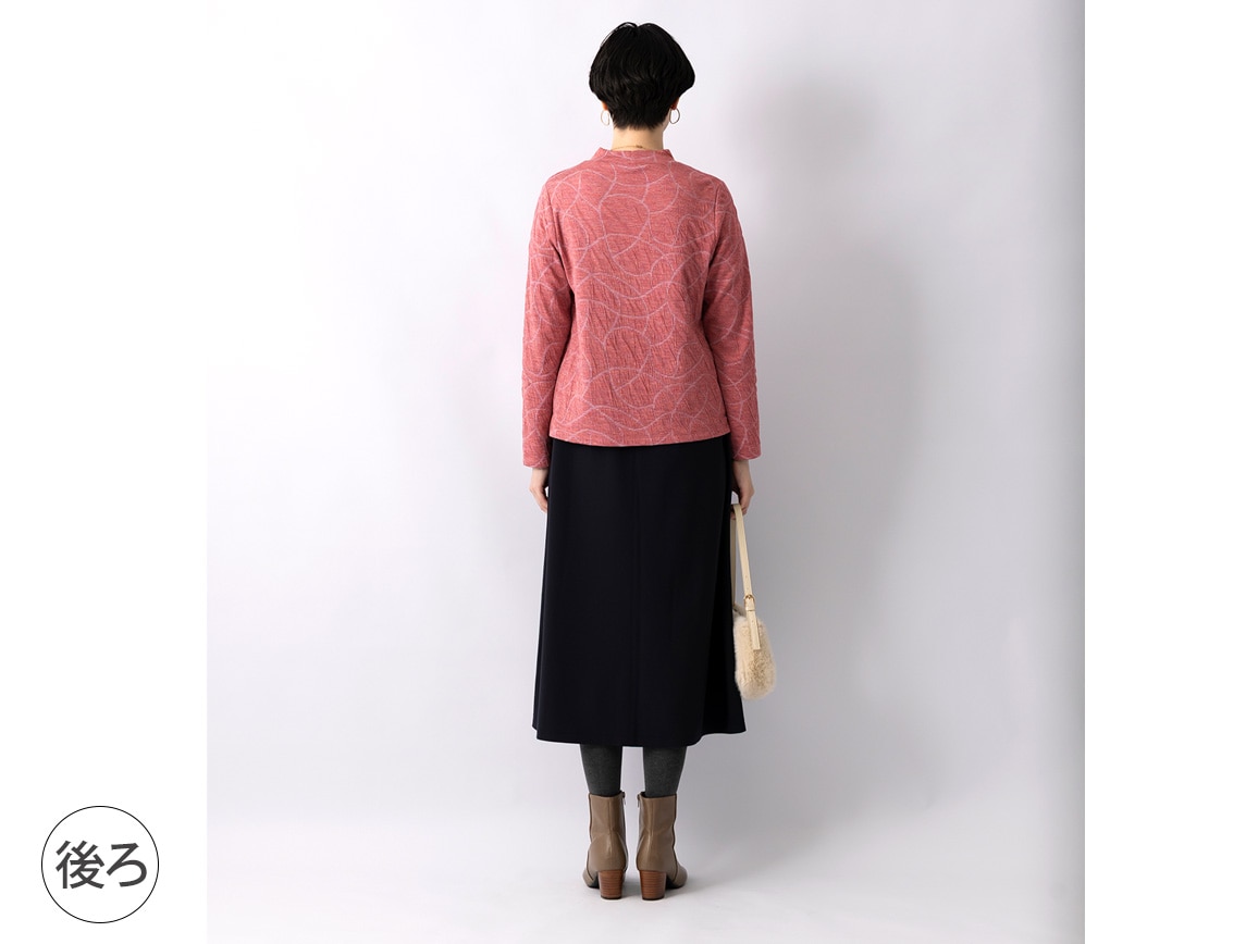 【先行】接結ジャカードプルオーバー 【先行】接結ジャカードプルオーバー