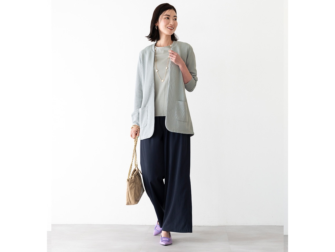 【先行】ドレープワイドパンツ 【先行】ドレープワイドパンツ