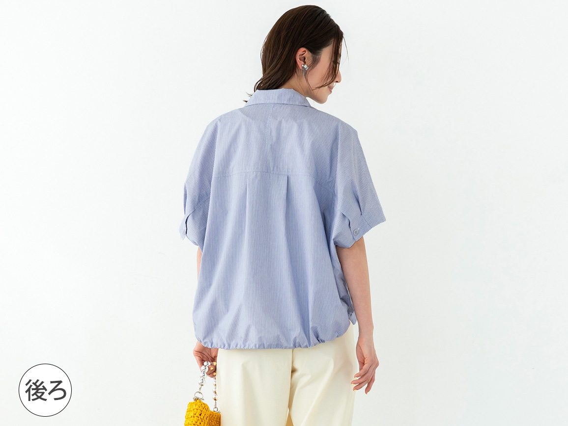 【先行】遮熱UVカットのゆったりジャケット 【先行】遮熱UVカットのゆったりジャケット